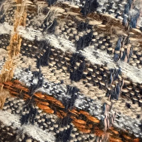 DAVI & DANI Multicolor Tweed Coat - Picture 5 of 6